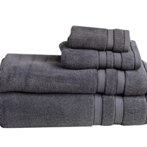 B&B Grey Bath Towel Set
