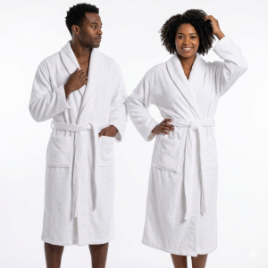 B&B Terry Bathrobe — 100% Egyptian Cotton