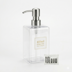 B&B 450ml Empty Dispenser Bottle — Hotel Dispenser System