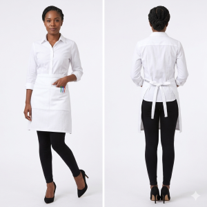 B&B Waist Apron — Hotel and Restaurant Kitchen Linen