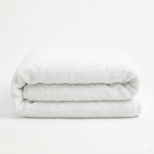 B&B White Bath Sheet — 100% Egyptian Cotton 600GSM