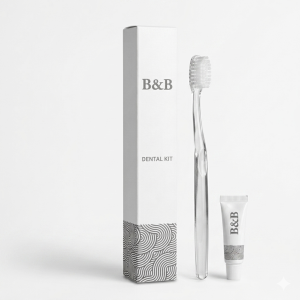 B&B Dental Kit (Hotel Toothbrush and Toothpaste)