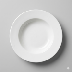 B&B Round Plate Big — Hotel and Restaurant Crockery