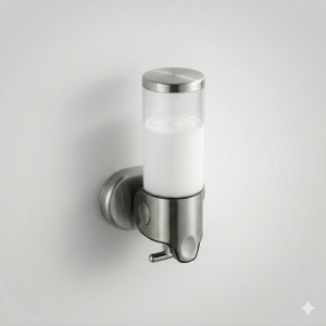 B&B Single Plastic Wall Dispenser — Hotel Dispenser System