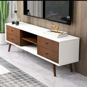 Zenith TV Stand Zenith & White